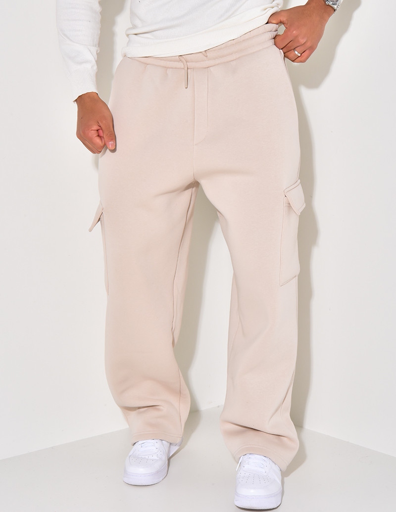 Pantalon molletonné à poches