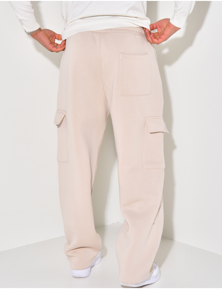 Pantalon molletonné à poches Pantalon molletonné à poches