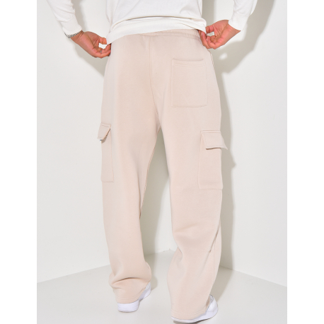 Pantalon molletonné à poches Pantalon molletonné à poches