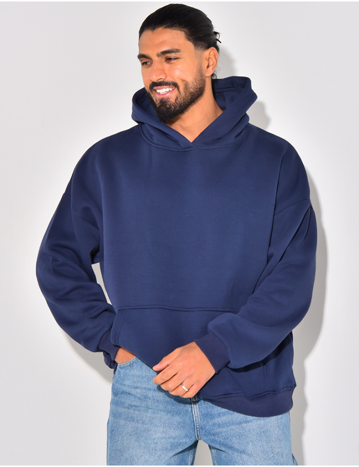 Sweat a capuche uni