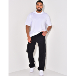 Jeans large à poches Jeans large à poches