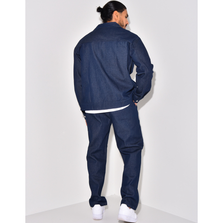 Ensemble pantalon et veste en jeans Ensemble pantalon et veste en jeans