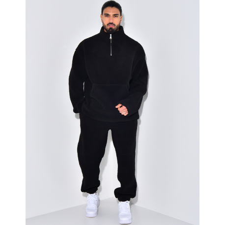 Ensemble pantalon et pull en peau de mouton Ensemble pantalon et pull en peau de mouton