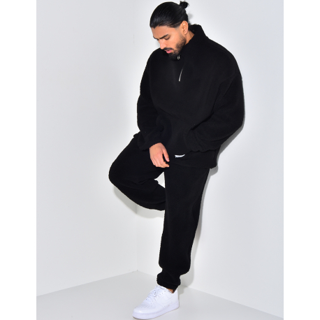 Ensemble pantalon et pull en peau de mouton Ensemble pantalon et pull en peau de mouton