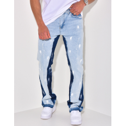 Jeans flare peinture Jeans flare peinture