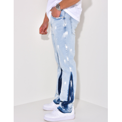 Jeans flare peinture Jeans flare peinture