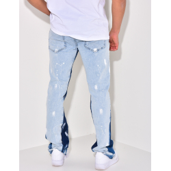 Jeans flare peinture Jeans flare peinture