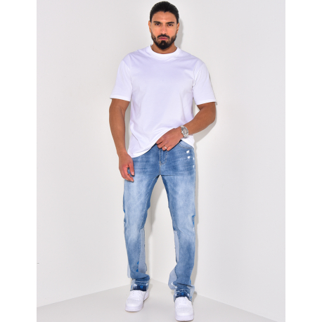 Jeans flare à peinture Jeans flare à peinture