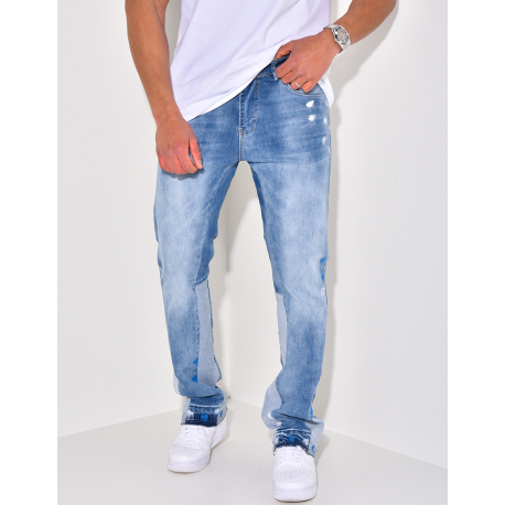 Jeans flare à peinture Jeans flare à peinture