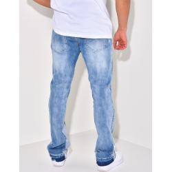 Jeans flare à peinture Jeans flare à peinture