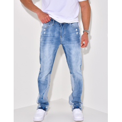 Jeans flare à peinture Jeans flare à peinture