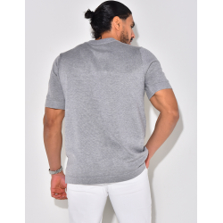 Pull fin à col rond Pull fin à col rond