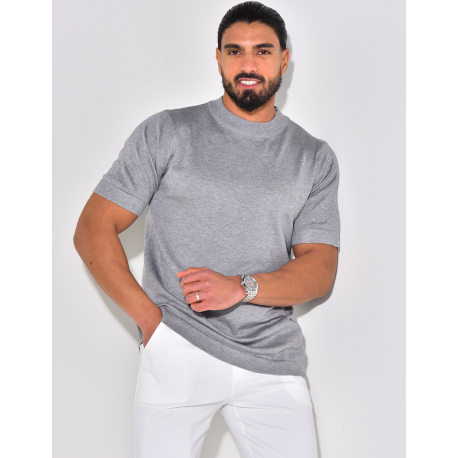 Pull fin à col rond Pull fin à col rond