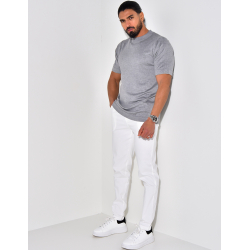 Pull fin à col rond Pull fin à col rond