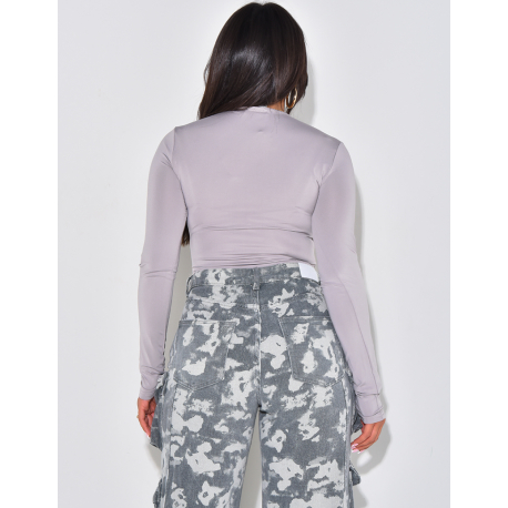 Body col rond manches longues Body col rond manches longues