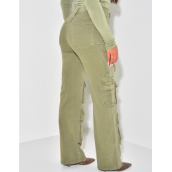 Jeans cargo stretchy multipoches Jeans cargo stretchy multipoches