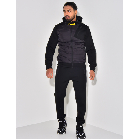 Ensemble pantalon et veste bi-matière Ensemble pantalon et veste bi-matière