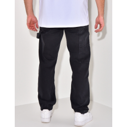 Jeans destroy à empiècements et tâches de peinture Jeans destroy à empiècements et tâches de peinture