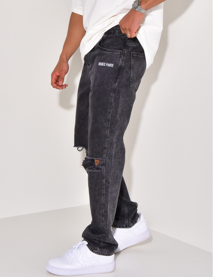 Jeans destroy "Riches Paris"