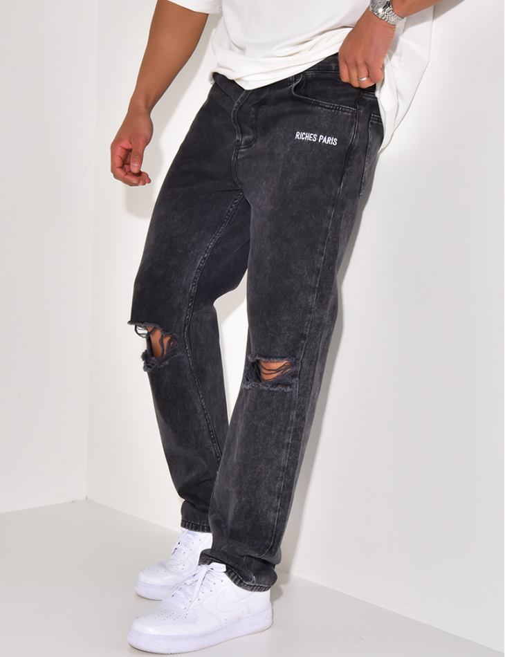 Jeans destroy "Riches Paris"