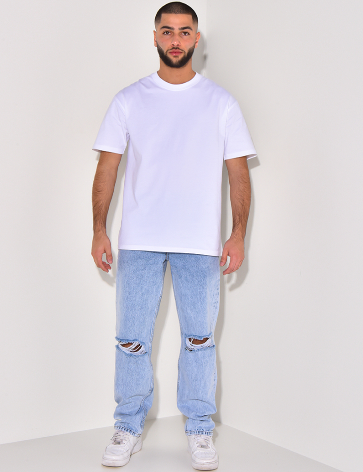 Jeans destroy "Riches Paris" Jeans destroy "Riches Paris"