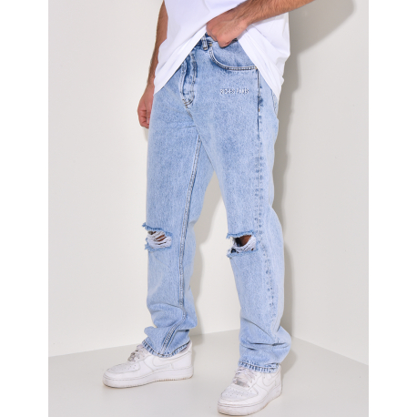 Jeans destroy "Riches Paris" Jeans destroy "Riches Paris"