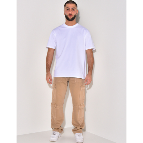 Jeans cargo à poches Jeans cargo à poches