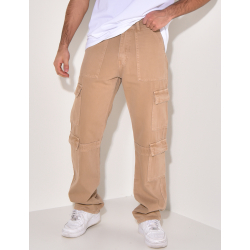 Jeans cargo à poches Jeans cargo à poches