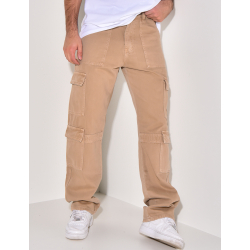 Jeans cargo à poches Jeans cargo à poches