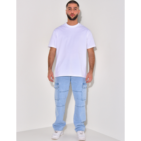 Jeans cargo à poches Jeans cargo à poches