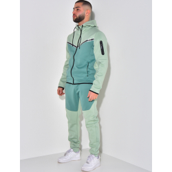 Ensemble pantalon et veste couleur en 2 tons Ensemble pantalon et veste couleur en 2 tons