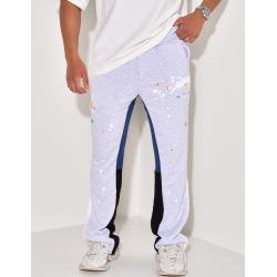 Pantalon de jogging à tâches de peinture Pantalon de jogging à tâches de peinture