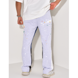 Pantalon de jogging à tâches de peinture Pantalon de jogging à tâches de peinture