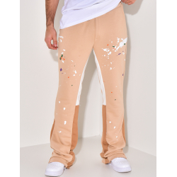 Pantalon de jogging à tâches de peinture Pantalon de jogging à tâches de peinture