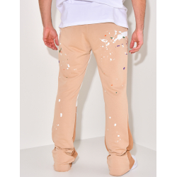 Pantalon de jogging à tâches de peinture Pantalon de jogging à tâches de peinture