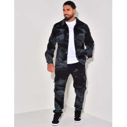 Ensemble pantalon et chemise à poches Ensemble pantalon et chemise à poches