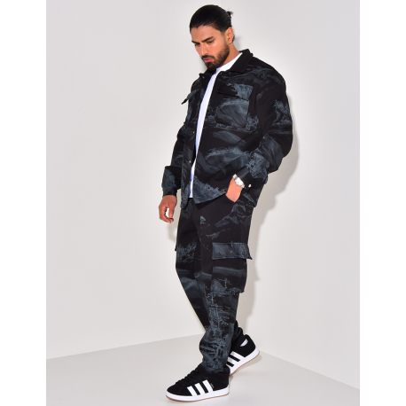 Ensemble pantalon et chemise à poches Ensemble pantalon et chemise à poches