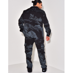 Ensemble pantalon et chemise à poches Ensemble pantalon et chemise à poches