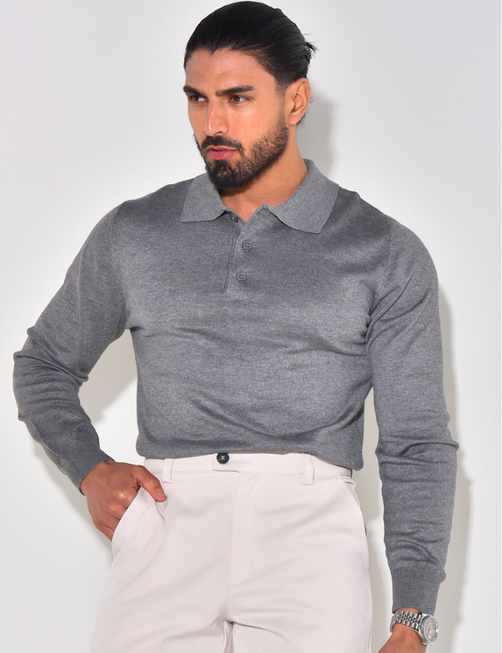Polo côtelé