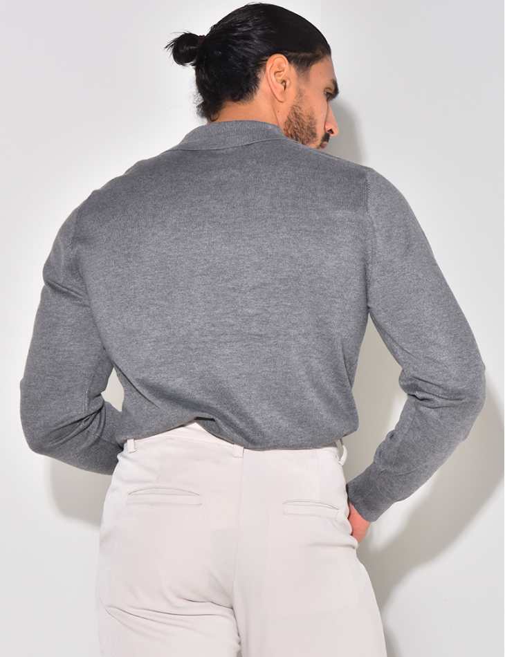 Polo côtelé