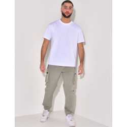 Pantalon cargo fin Pantalon cargo fin