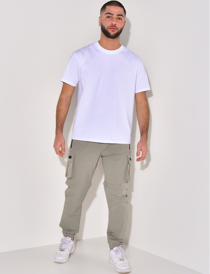 Pantalon cargo fin Pantalon cargo fin