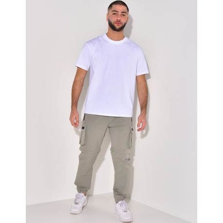 Pantalon cargo fin Pantalon cargo fin