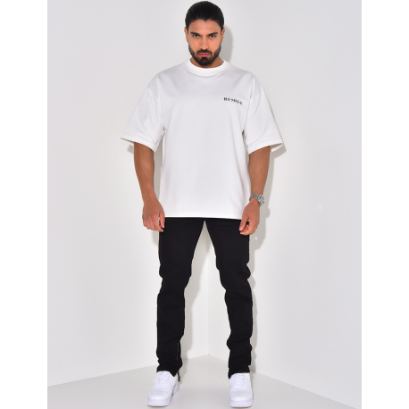 Jeans à zip aux chevilles Jeans à zip aux chevilles