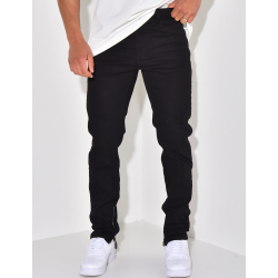Jeans à zip aux chevilles Jeans à zip aux chevilles
