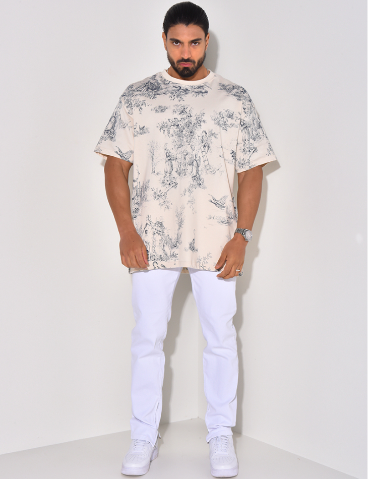 Jeans à zip aux chevilles Jeans à zip aux chevilles