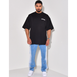 Jeans à empiècements bi-color Jeans à empiècements bi-color