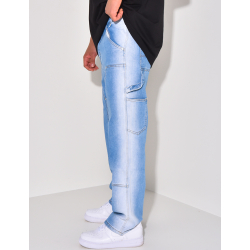 Jeans à empiècements bi-color Jeans à empiècements bi-color