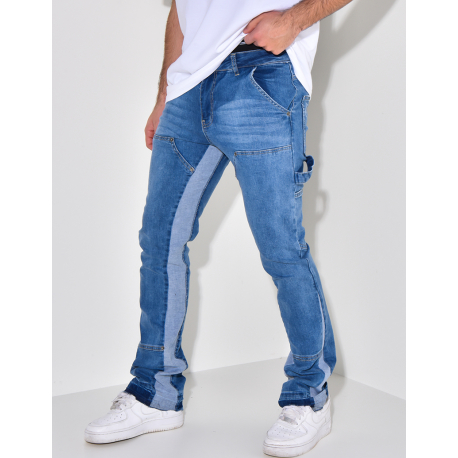 Jeans à empiècements Jeans à empiècements