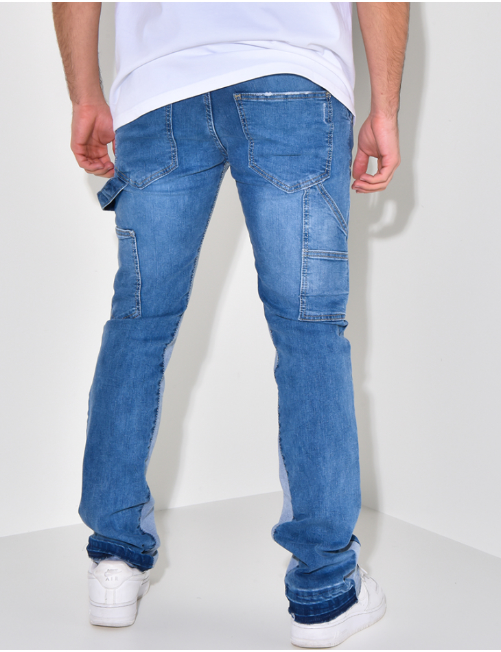 Jeans à empiècements Jeans à empiècements
